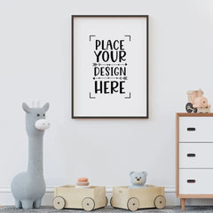 Poster de naissance avec croquis de bébé à l’échelle 1:1 - Affiche 50 x 70 cm