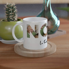 Tasse personnalisée avec le mot "Nous" - Créations d'Agathe