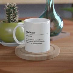Tasse magique personnalisée définition Maman - Créations d'Agathe