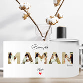 Tasse magique personnalisée avec le mot Maman - Créations d'Agathe