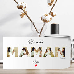 Tasse magique personnalisée avec le mot Maman - Créations d'Agathe