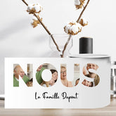 Tasse personnalisée avec le mot "Nous" - Créations d'Agathe