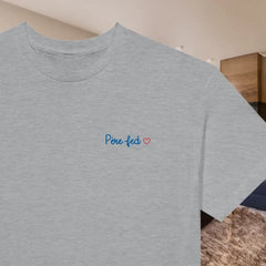 T-shirt homme personnalisé brodé "Père-fect" - Créations d'Agathe