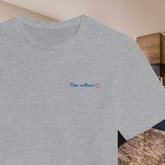 T-shirt femme personnalisé brodé "Mère-veilleuse" - Créations d'Agathe