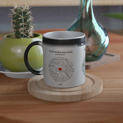 Tasse magique personnalisée Notre Histoire - Créations d'Agathe