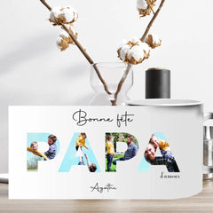 Tasse personnalisée magique Bonne fête Papa - Créations d'Agathe