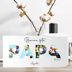Tasse personnalisée magique Bonne fête Papa - Créations d'Agathe