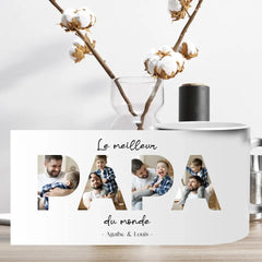 Tasse magique "Le meilleur Papa du monde" - Créations d'Agathe