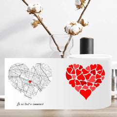 Tasse magique personnalisé - Là où tout a commencé - Créations d'Agathe