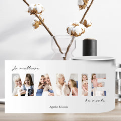 Tasse personnalisée "La meilleure Mamie du monde" - Créations d'Agathe
