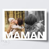 Affiche personnalisée "Maman, Je t'aime"