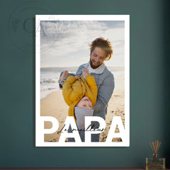 Poster personnalisé “Le meilleur Papa”