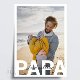 Poster personnalisé “Le meilleur Papa”