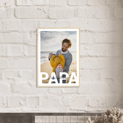 Poster personnalisé “Le meilleur Papa”