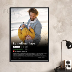 Affiche film Netflix "Le meilleur Papa"