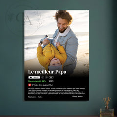 Affiche film Netflix "Le meilleur Papa"