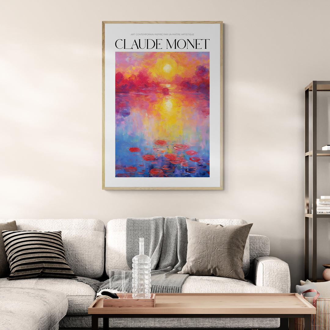 Affiche Monet N°20 - Créations d'Agathe