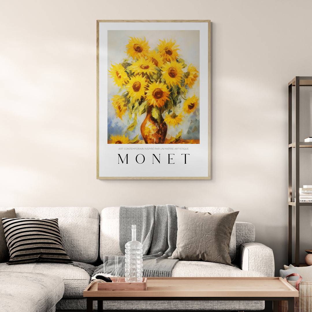 Affiche Monet N°10 - Créations d'Agathe