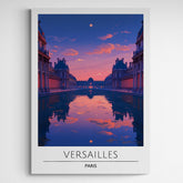 Affiche décorative Versailles la nuit - Créations d'Agathe