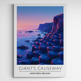 Affiche décorative Giant's Causeway la nuit - Créations d'Agathe
