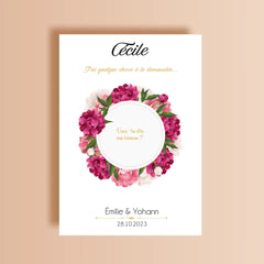 Carte à gratter personnalisée