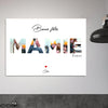 Affiche pour Mamie avec photos - Créations d'Agathe