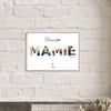 Affiche pour Mamie avec photos - Créations d'Agathe