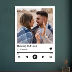 Affiche personnalisée Spotify - Lecteur de musique - Créations d'Agathe