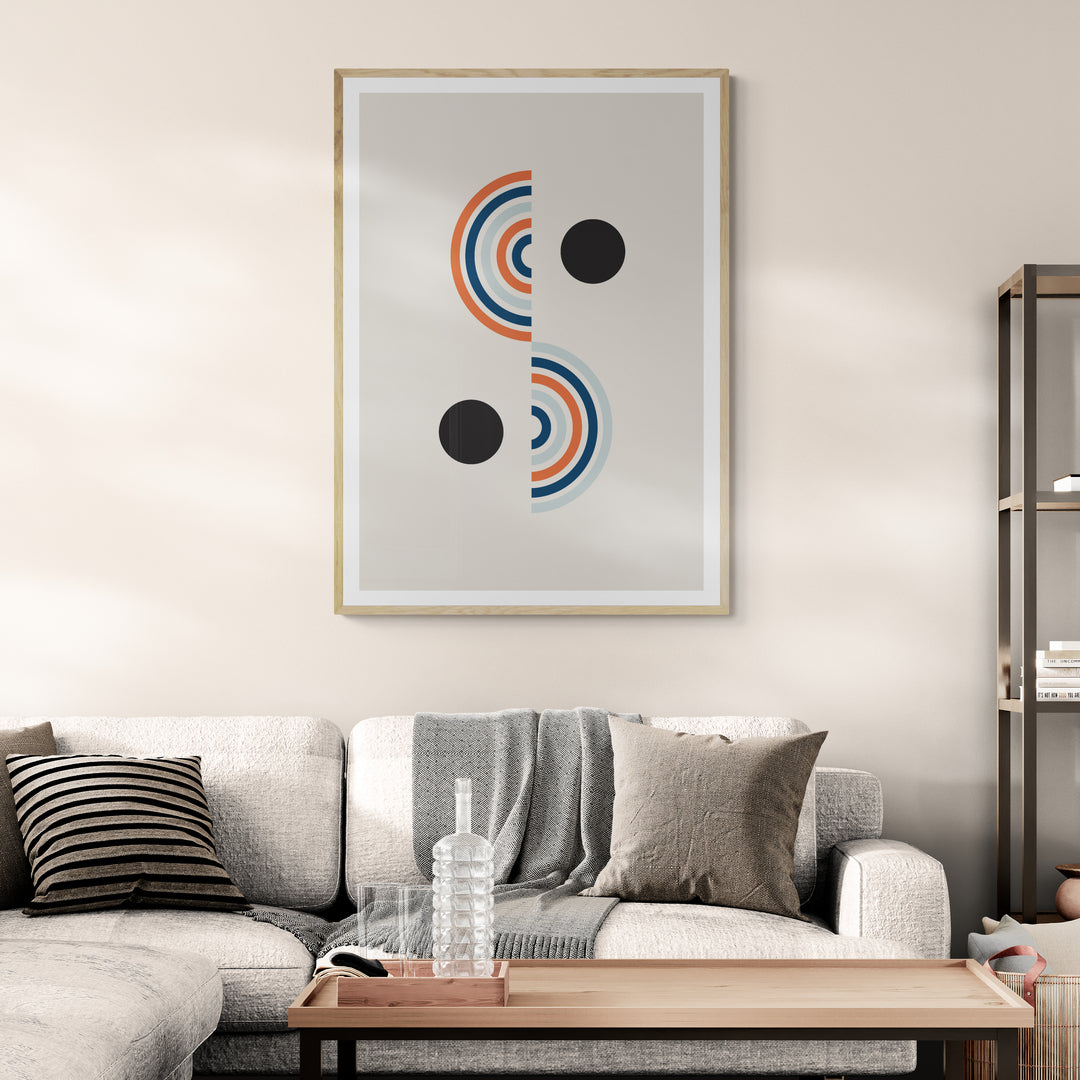 Affiche Décorative Bauhaus N°01 - Créations d'Agathe