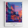 Affiche décorative Havana de nuit