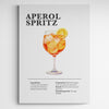 Affiche décorative cocktail Aperol Spritz